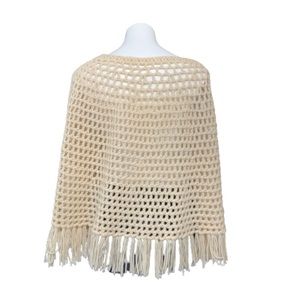 Handmade Knitted Shawl Fringed Shawl Handmade
